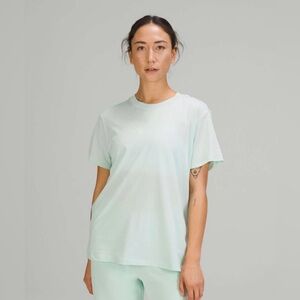 Lululemon All Yours Short Sleeve T-Shirt in Delicate Mint color size 4-6 small